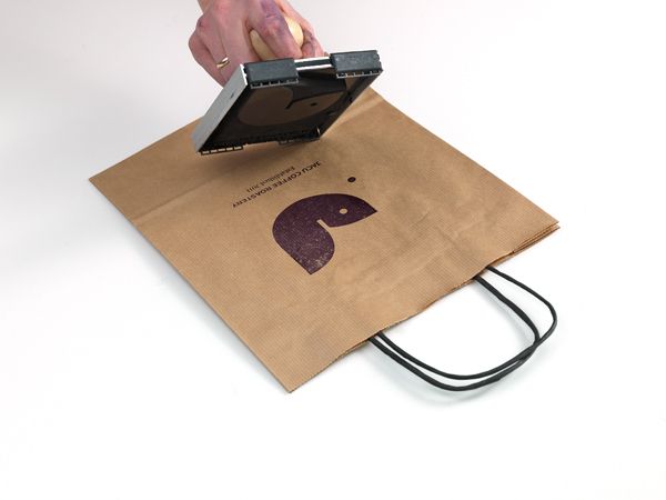Uber eats delivery bag (Custom Stamp Logo)