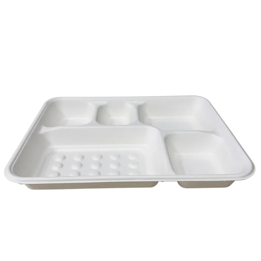 5-Compartment Deep Meal Tray 200pcs