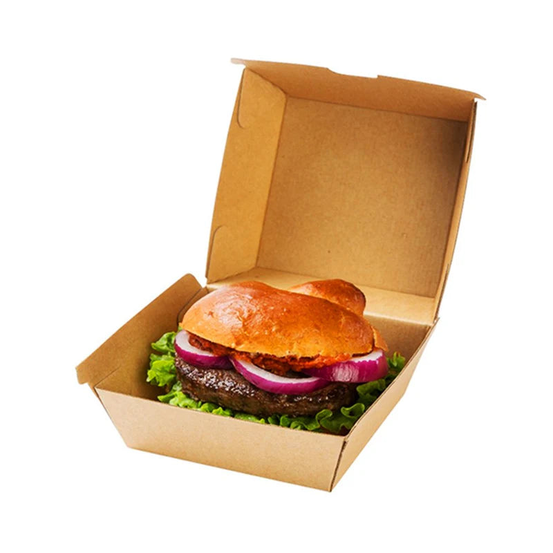 Corrugated Burger Box - 50pcs