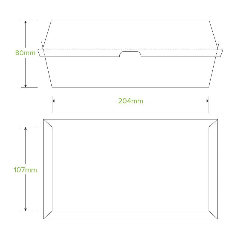 Large Snack Kraft Box - 50pcs.