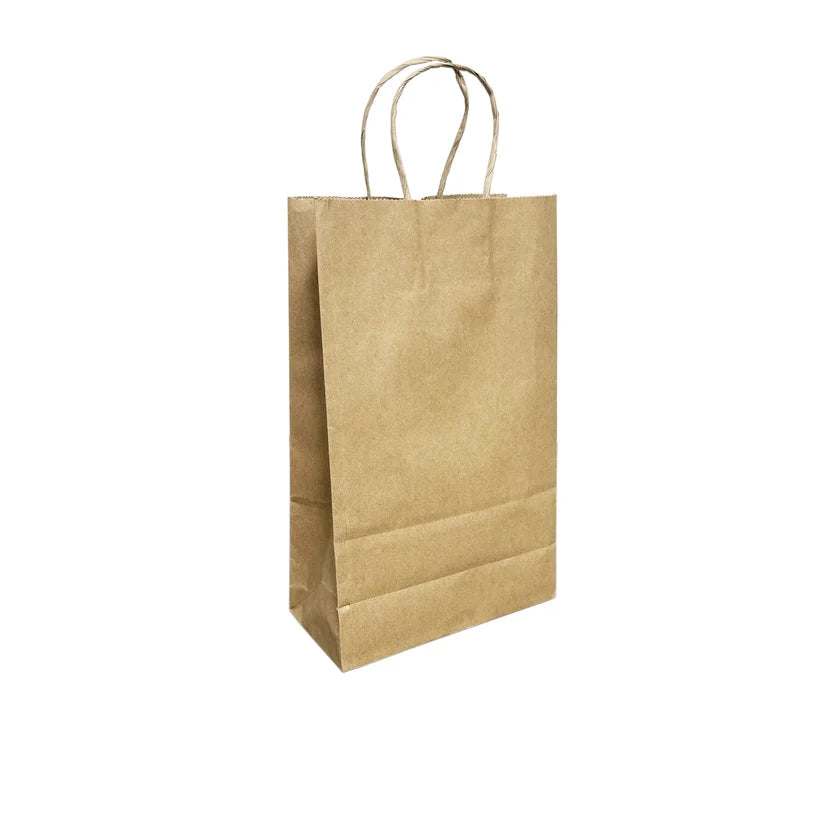 160x265x80mm Twisted Handle Kraft Paper Bag