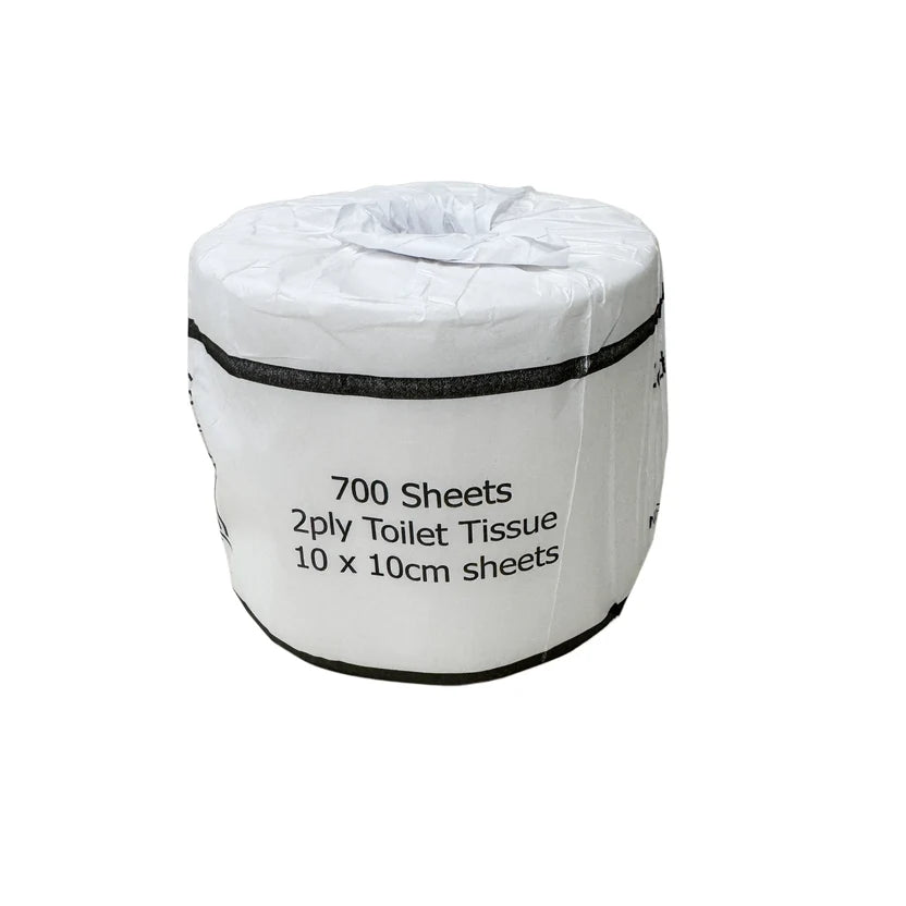 2Ply Toilet Tissue 700 Sheets 48 Rolls