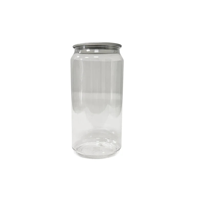 400ml PET Can With Lid 200pcs