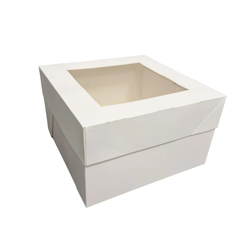 10x10x6inch Window Cake Box