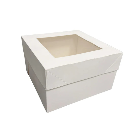 10x10x6inch Window Cake Box