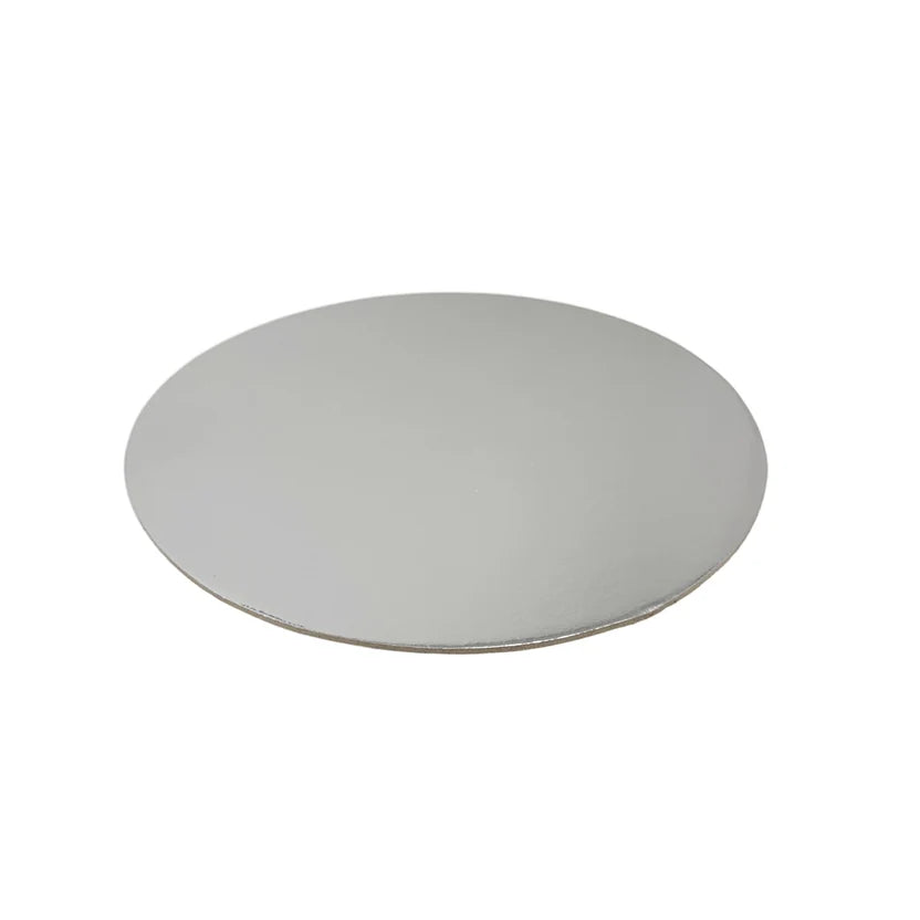 12" Round Silver Cake Board 50pcs