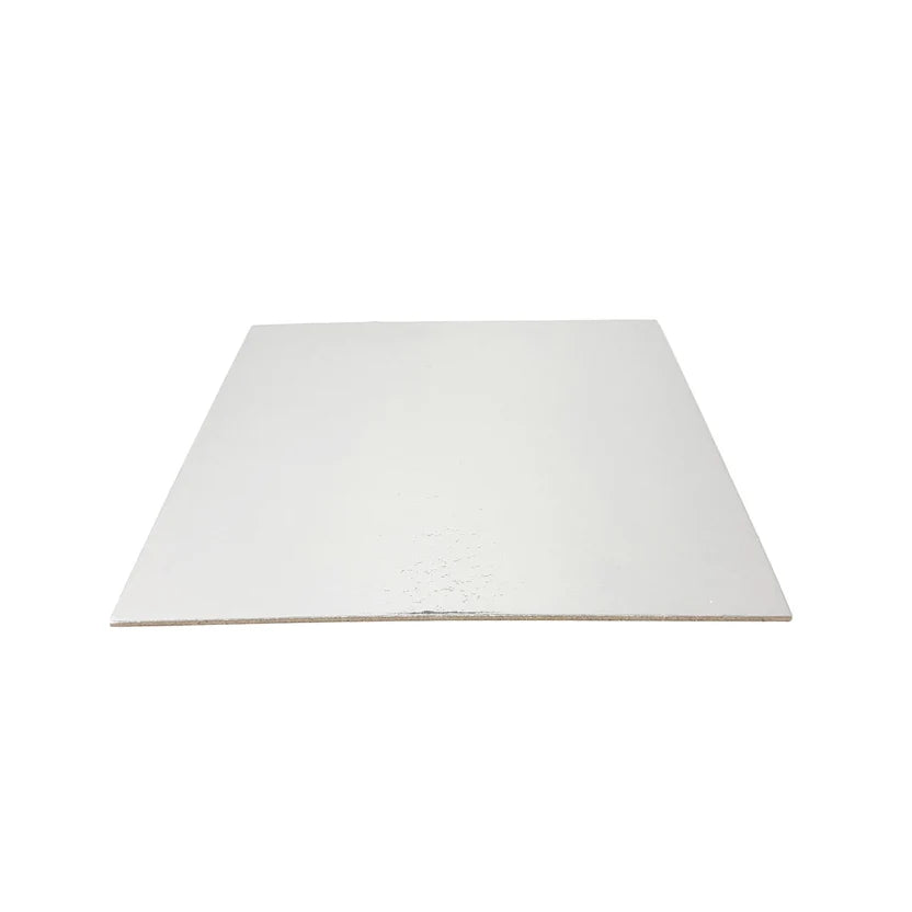 12" Square Silver Cake Board 50pcs
