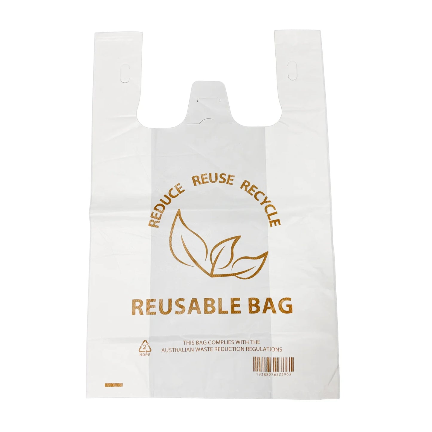 Large Reusable Plastic Bag - 500pcs/ctn