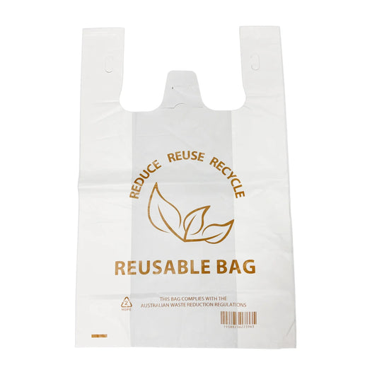 Large Reusable Plastic Bag - 500pcs/ctn