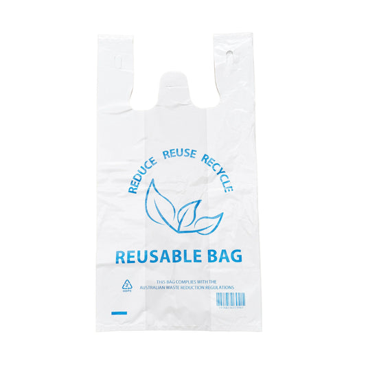 Medium Reusable Plastic Bag - 600pcs/ctn