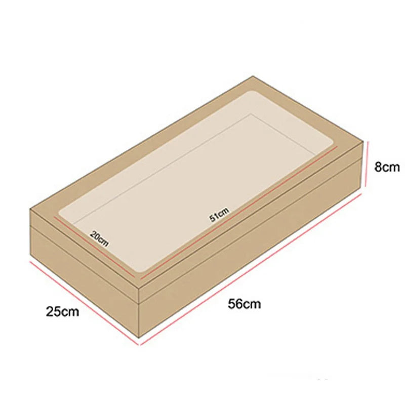 LARGE - Upright Edge Catering Box / 1pc