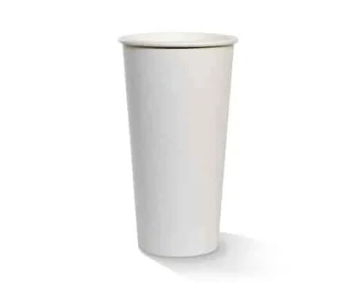 20oz 90mm PE Coated Single Wall Paper Cup 1000pcs